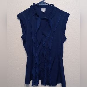 CONVERSE ONE STAR ruffle vest